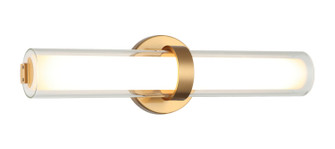 SATCHIE LED Wall Sconce in Aged Gold Brass (423|S03518AG)
