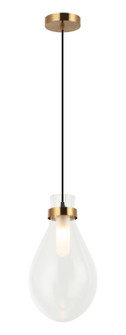 Seranna One Light Pendant in Aged Gold Brass (423|C31911AG)