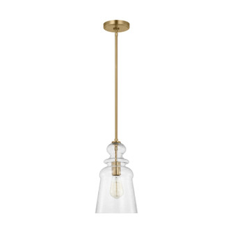 Kea One Light Pendant in Satin Brass (1|6536901848)