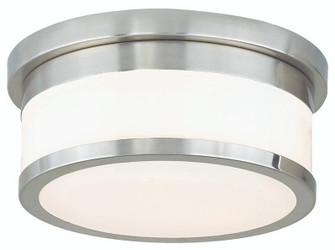 Stafford Two Light Ceiling Mount in Brushed Nickel (107|6550191)