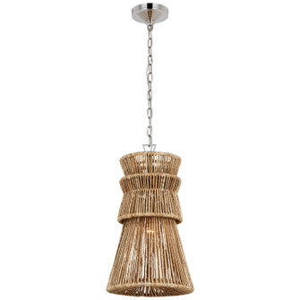 Antigua LED Pendant in Bronze and Natural Abaca (268|CHC5021BZNAB)