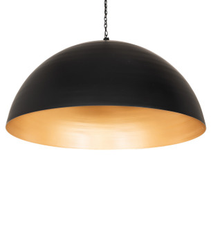 Gravity LED Pendant in Solar Black & Gold Metallic (57|268122)