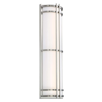 Skyscraper LED Outdoor Wall Sconce in Stainless Steel (281|WSW6862727SS)