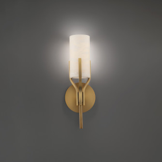 Firenze LED Wall Sconce in Aged Brass (281|WS40221AB)