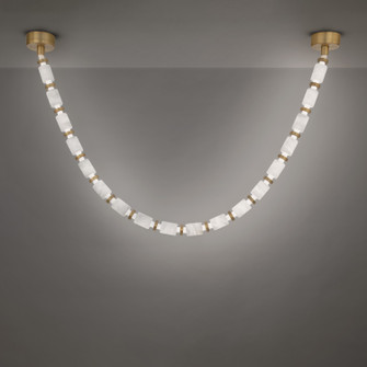 Entice LED Chandelier in Aged Brass (281|PD62418IC35AB)