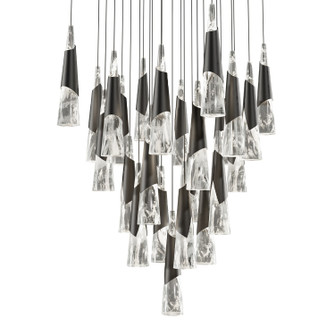 Kilt LED Pendant in Black (281|PD44425SBK)