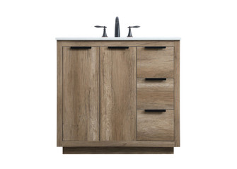 Blake SIngle Bathroom Vanity in Natural Oak (173|VF19436NT)
