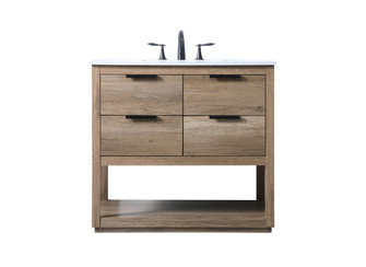 Larkin SIngle Bathroom Vanity in Natural Oak (173|VF19236NT)