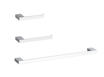 Sofia 3-Piece Bathroom Hardware Set in Chrome (173|HWB13S3RPCH)