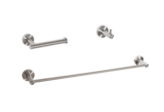 Freya 3-Piece Bathroom Hardware Set in Brushed Nickel (173|HWB11S3HBNK)