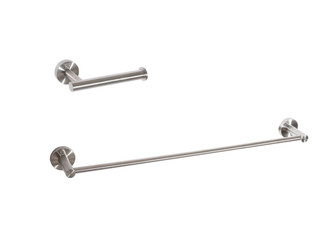Alma 2-Piece Bathroom Hardware Set in Brushed Nickel (173|HWB11S2BNK)