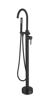 Steven Floor Mounted Roman Tub Faucet in Matte Black (173|FAT8001MBK)