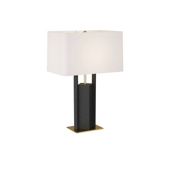 Zory Table Lamp in Charcoal, Ricestone (314|PTC19429)