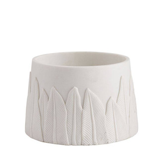 Feather Centerpiece in Ivory, Riverstone (314|GKATC01)