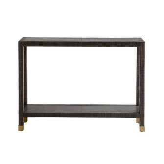 Oswald Console in Graphite Leather (314|4663)