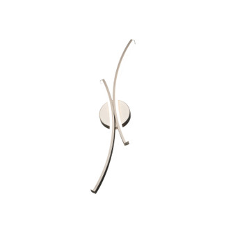 Tusk LED Wall Sconce in Brushed Nickel (34|WS2942835BN)