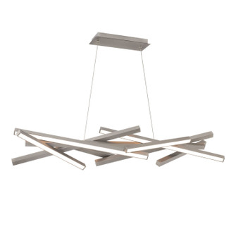 Parallax LED Linear Pendant in Black (34|PD73142BK)