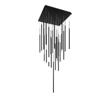 Viggo LED Chandelier in Black (34|PD69425SBK)
