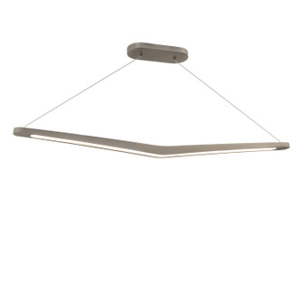 Alleron LED Linear Pendant in Brushed Nickel (34|PD1344635BN)