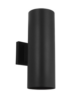 Outdoor Cylinders Two Light Wall Lantern in Textured Black (454|SLO1152TXB)