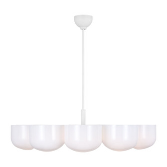 Cheverny Ten Light Chandelier in Matte White (454|LXC11210MWT) Cheverny Ten Light Chandelier in Matte White (454|LXC11210MWT)