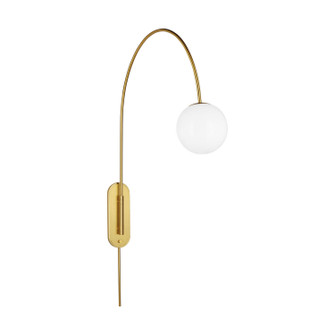 Noemie One Light Wall Sconce in Burnished Brass (454|KSW1171BBS)