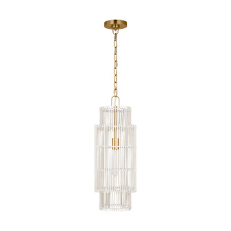 Elio One Light Pendant in Burnished Brass (454|EP1411BBS)
