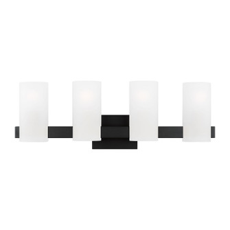 Rhode Four Light Vanity in Midnight Black (454|DJV1104MBK)