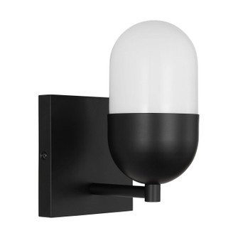 Foster One Light Vanity in Midnight Black (454|DJV1091MBK) Foster One Light Vanity in Midnight Black (454|DJV1091MBK)