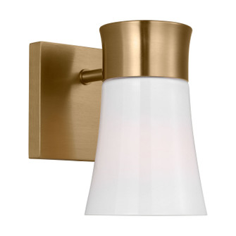 Roy One Light Vanity in Satin Brass (454|DJV1081SB)