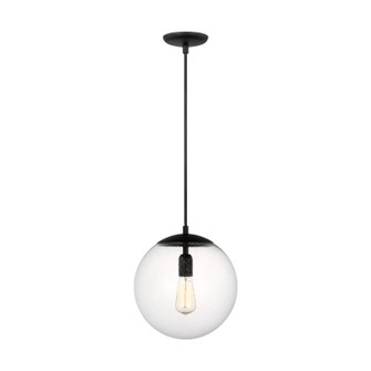 Leo - Hanging Globe One Light Pendant in Midnight Black (454|6701801112)