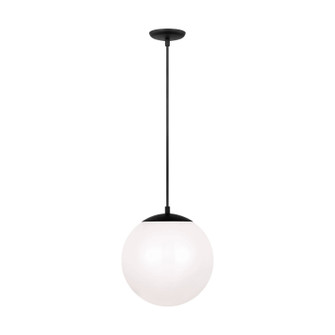 Leo - Hanging Globe One Light Pendant in Midnight Black (454|6022112)