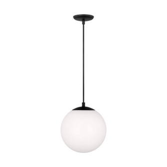 Leo - Hanging Globe One Light Pendant in Midnight Black (454|6020112)