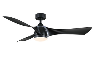 Klear 56''Ceiling Fan in Black (26|FPD6858BL)