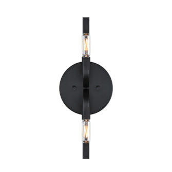 Skye Two Light Wall Sconce in Matte Black (43|D314C2WSMB)