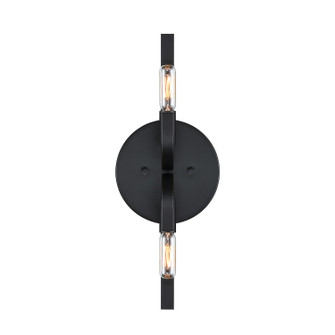 Skye Two Light Wall Sconce in Matte Black (43|D314C2WSMB)