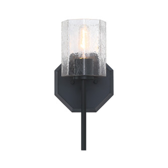 Haven One Light Wall Sconce in Matte Black (43|D309MWSMB)