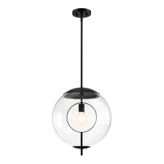 Celeste One Light Pendant in Matte Black (43|D305M15PMB)