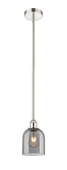 Edison One Light Mini Pendant in Black Antique Brass (405|6161SBABG5586GWH)