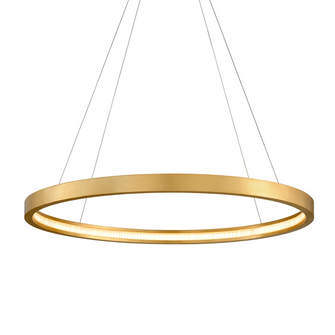 Jasmine LED Chandelier in Gold Leaf (68|28443GL)