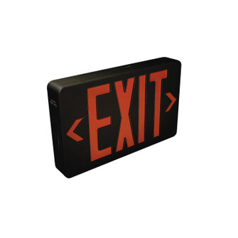 Exit LED Exit Sign in Black (167|NX603DLEDB)