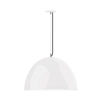 XL Choices One Light Pendant in White w/White Interior (518|PEG2144444)