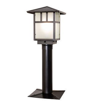 Seneca One Light Post Mount in Craftsman Brown (57|267497)