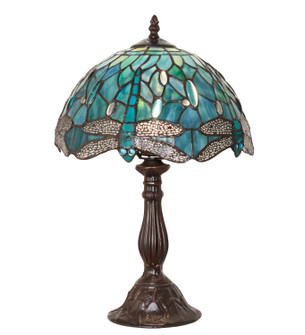 Tiffany Hanginghead Dragonfly One Light Table Lamp in Mahogany Bronze (57|267038)