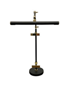 River North LED Task Lamp in Black/Polished Brass (30|RN350BLKPB)