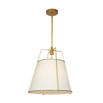 Pullman Three Light Pendant in Brass (78|SC13363BR)