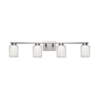 Saville LED Bathroom Vanity in Brushed Nickel (78|AC7394BN)