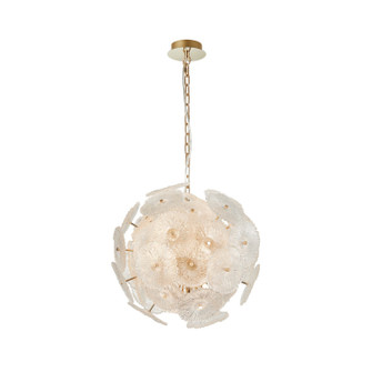 Bloom 18 Light Chandelier in Brass (78|AC11960BR)