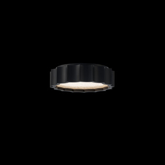 Tarte LED Flush Mount in Black (53|S841218R)