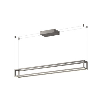 Plaza LED Linear Pendant in Brushed Nickel (347|LP45548BNUNV)